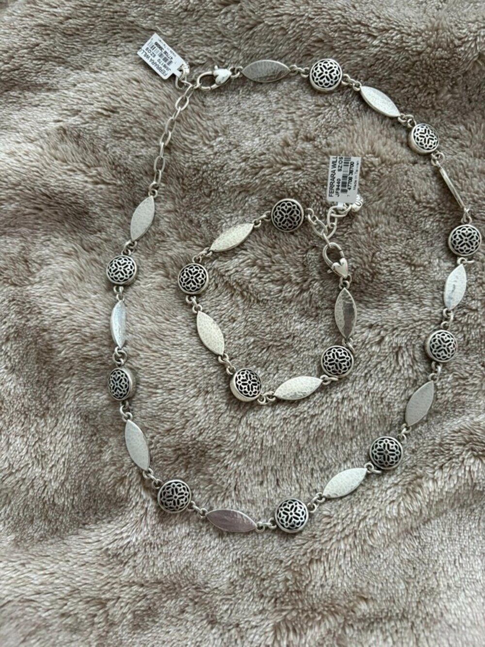 Brighton Ferrara Willow necklace and bracelet set